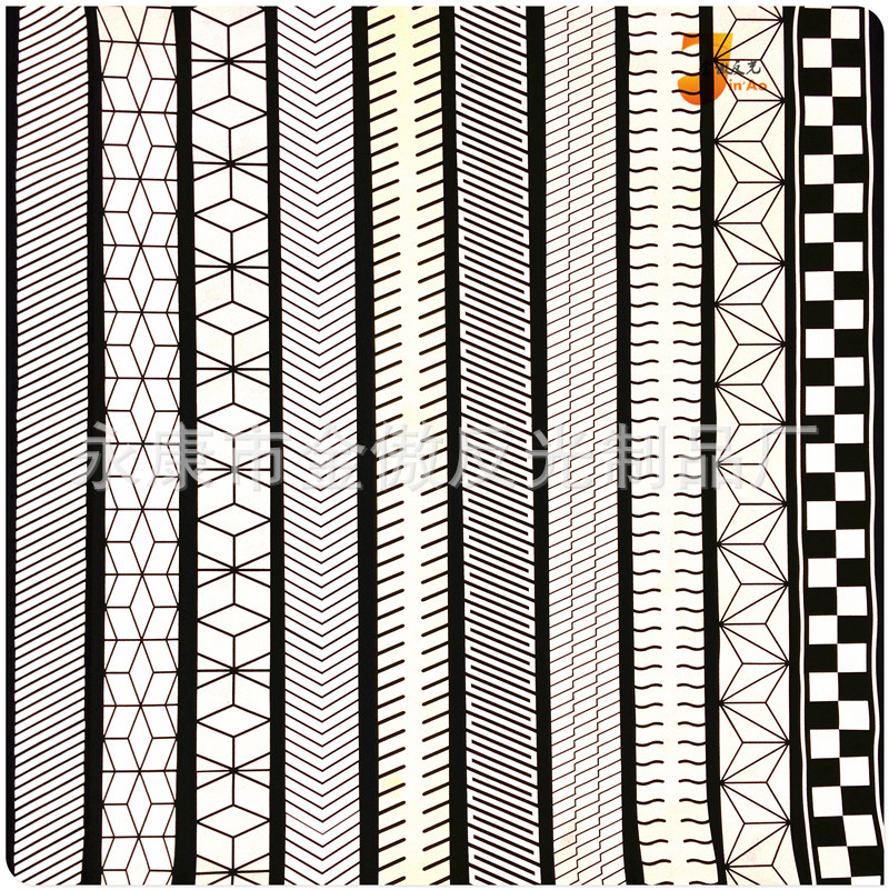 反光花纹织带 反光高亮热帖织带 热帖反光带 持续长度反光膜雕刻