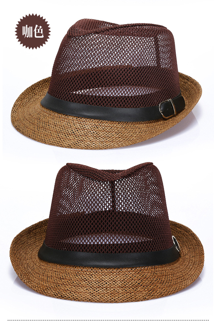 Chapeau pour homme dôme en lin - Ref 1925881 Image 12