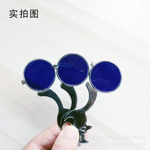 Factory supply tuyere mirror eye protection electric welding labor protection glasses steel goggles light mirror fire mirror wholesale