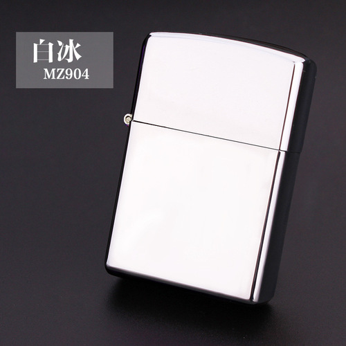 Original white ice kerosene lighter blue ice variety of gasoline cotton oil lighter vintage nostalgic advertising gifts