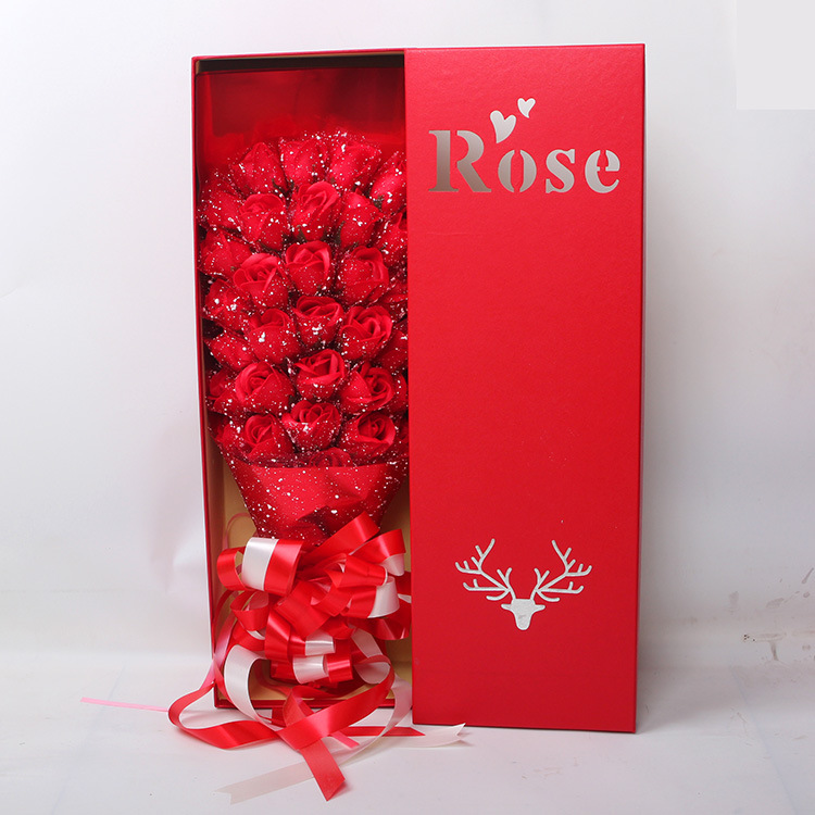 33支雪点纱 大红色