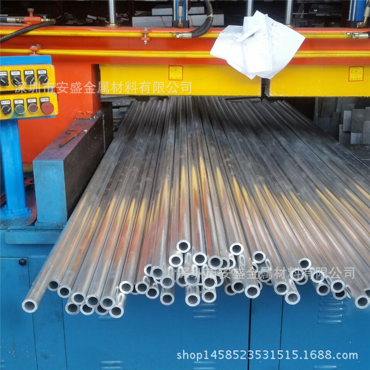 批发6063铝管 精密无缝铝管 薄壁铝管 铝合金管切割氧化加工