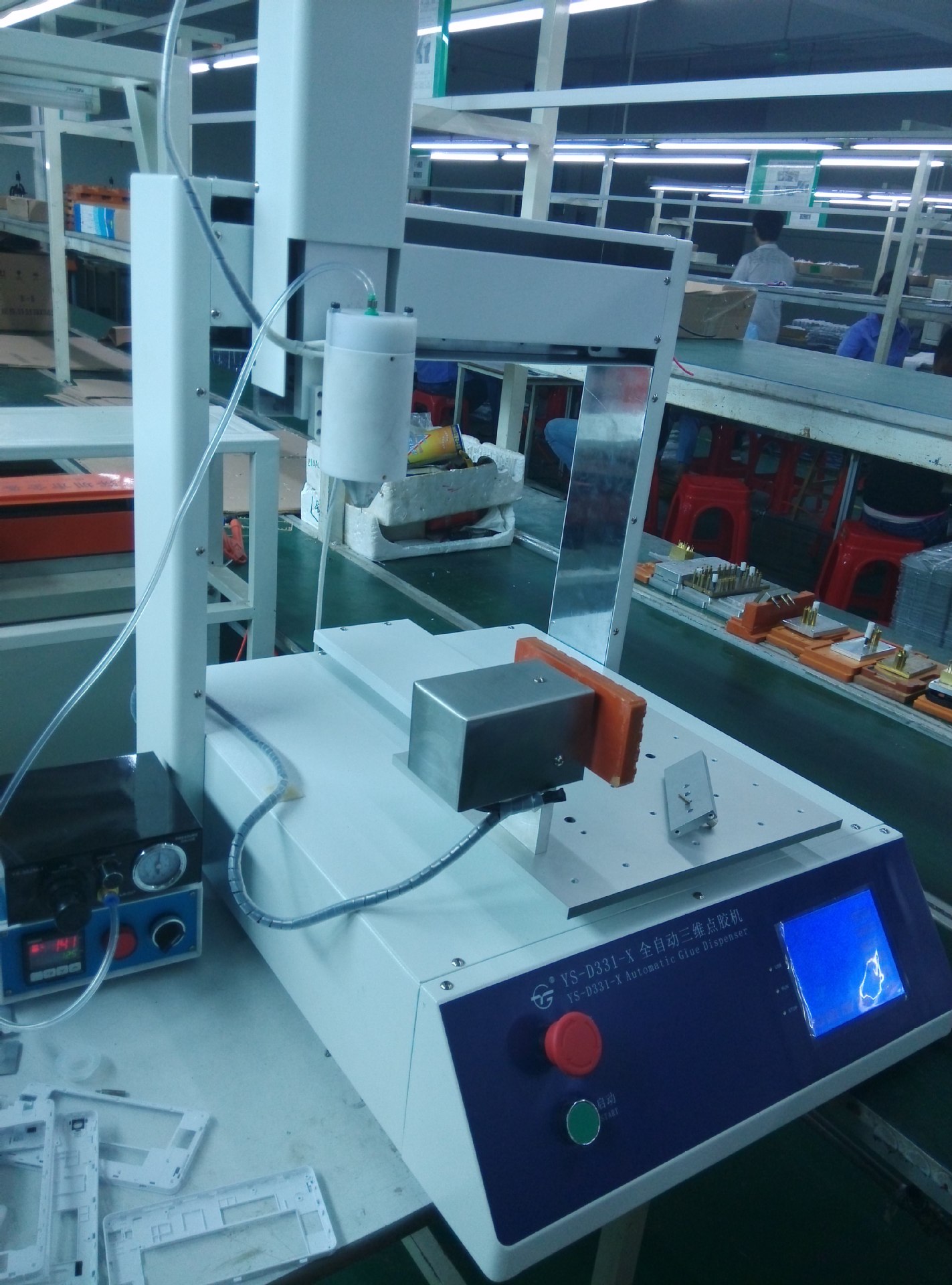 AB胶环氧树脂透明粘剂点胶机 AB胶塑胶粘剂点胶机