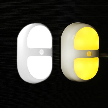 光控人体感应灯衣柜橱柜灯卧室楼道LED节能智能小夜灯婴儿喂奶灯