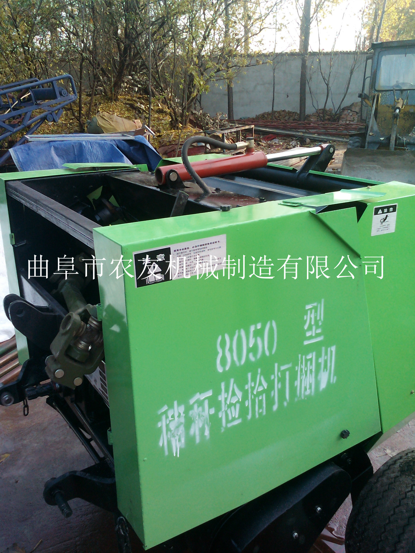 轮式拖拉机麦秸打捆机 青岛小型麦秸打捆机价格