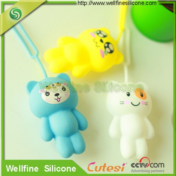 conew_cartoon silicone key cha