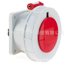 BS13028|德国霸士暗装插座 直式插座 IP67 32A 4P 380V