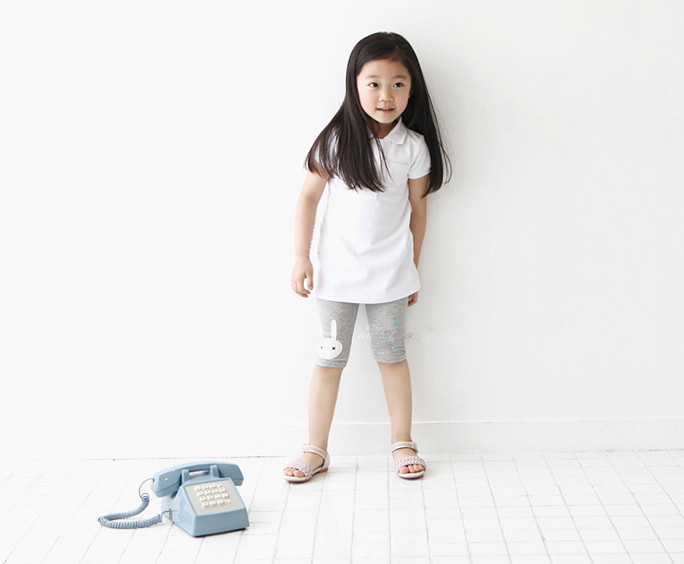 Pantalon fille en Toile de coton - Ref 2063734 Image 8