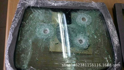 automobile glass car bullet-proof glass 13mm