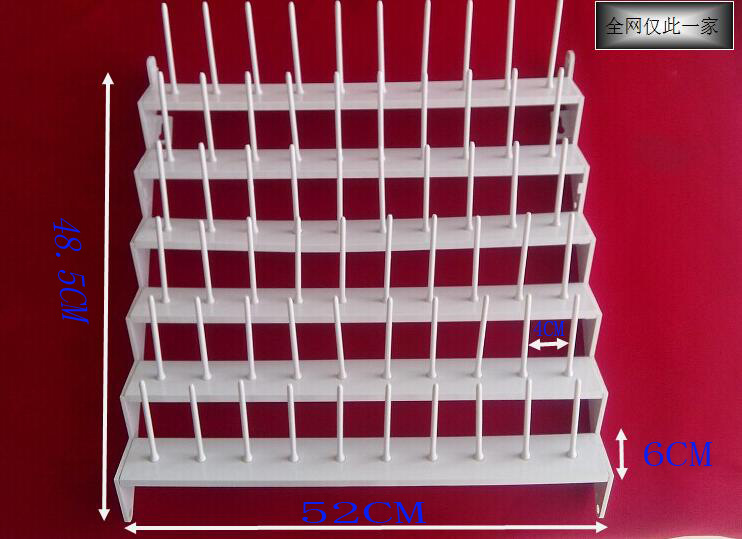 60轴大线架/绣花机/缝纫机锁边机包缝机线架/大小线轴均可使用