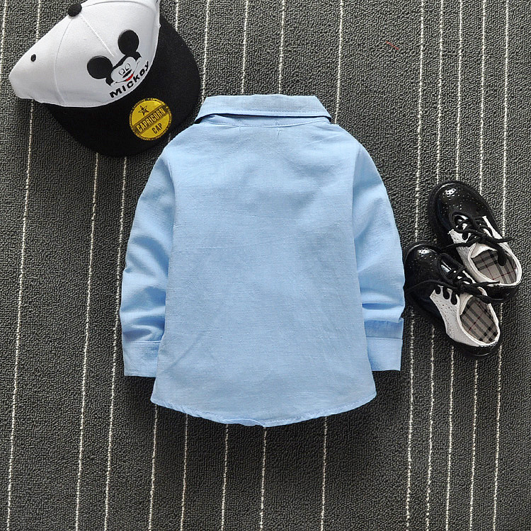 Chemise garcon à manche longue - Ref 2075820 Image 11