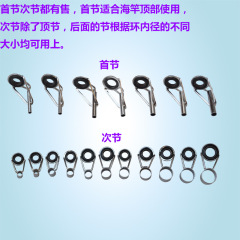 Sea rod guide ring, wire ring accessories, various specifications guide ring, fishing rod accessories, fishing gear supplies, DIY small accessories