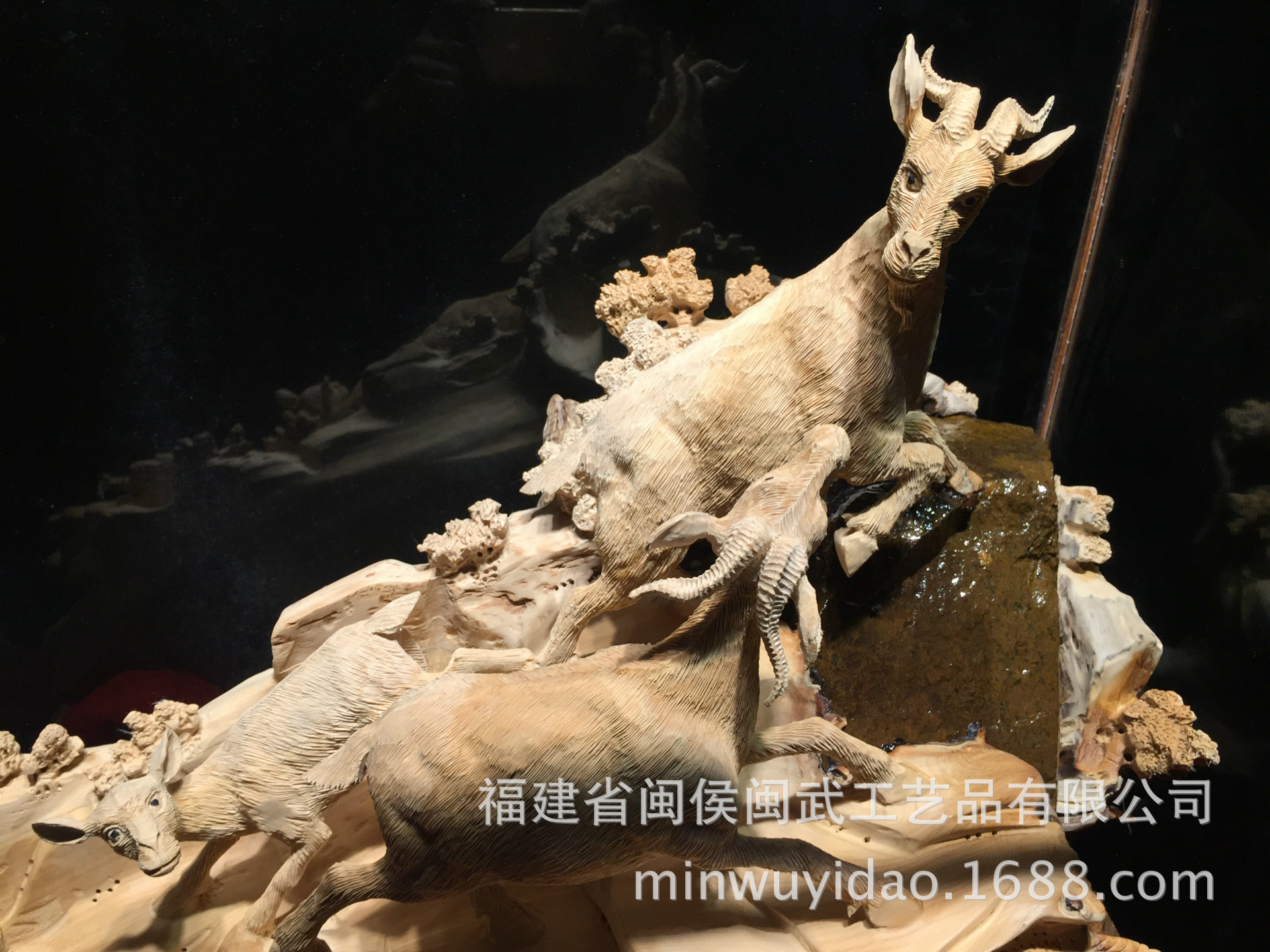 閩武藝雕 太行崖柏根雕酒店禮品工藝品禮物居家