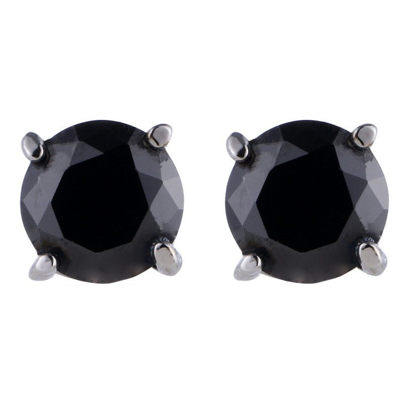 Pointed labret stud close-up product detail
