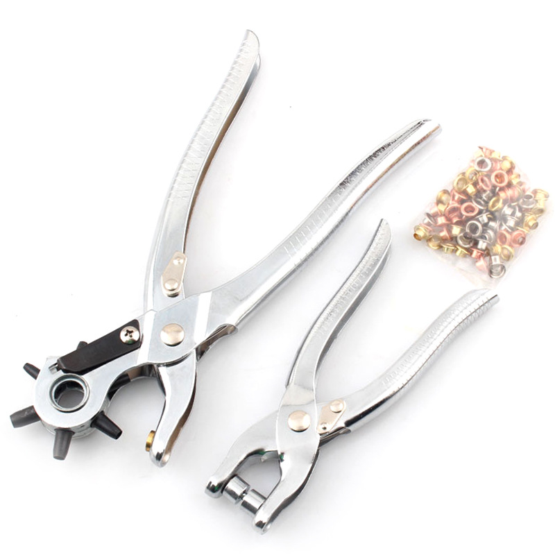 威力狮 两用皮带打孔钳 皮带开孔钳 打孔器 皮带钳W0379