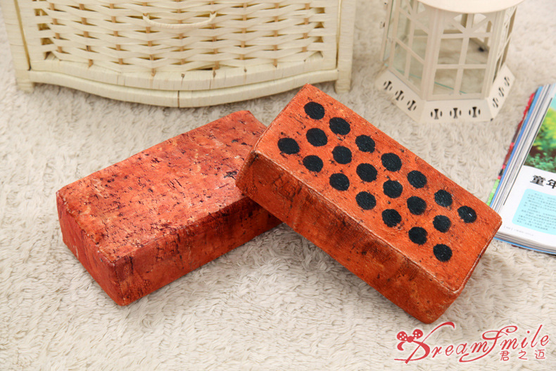 Plank Brick Pillow Plush Toy Creative Personality Simulation Brick Cushion Pillow Brick Funny Valentine's Day Gift