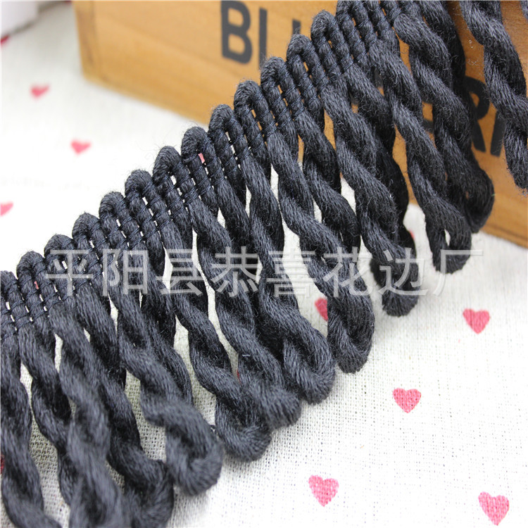 6公分涤棉排须绳