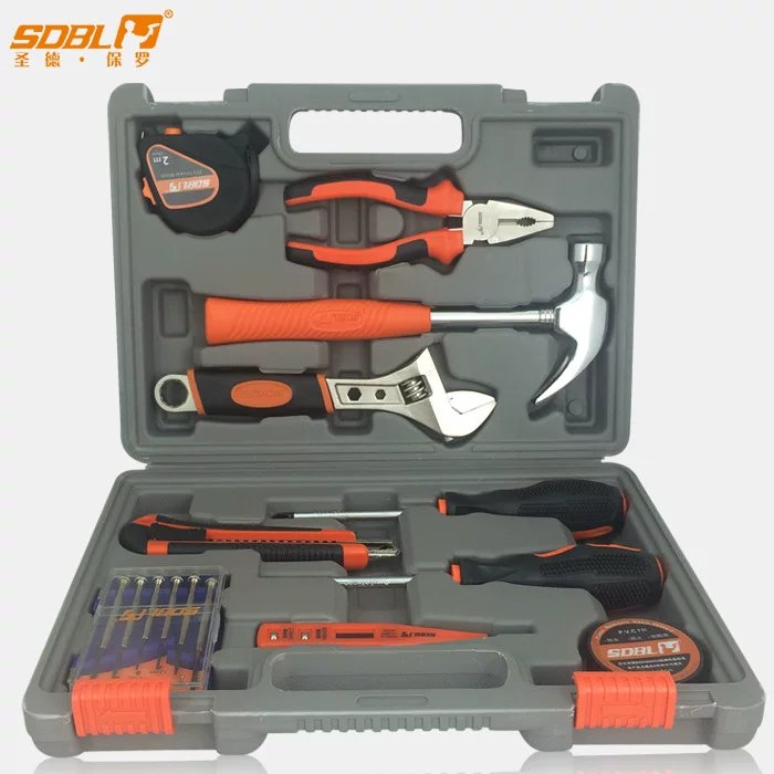 SDBL manual household multi-function tool box set electrician repair combination hardware tool set box SD008B