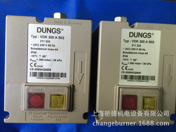 VDK200AS02|燃气捡漏开关|冬斯DUNGS