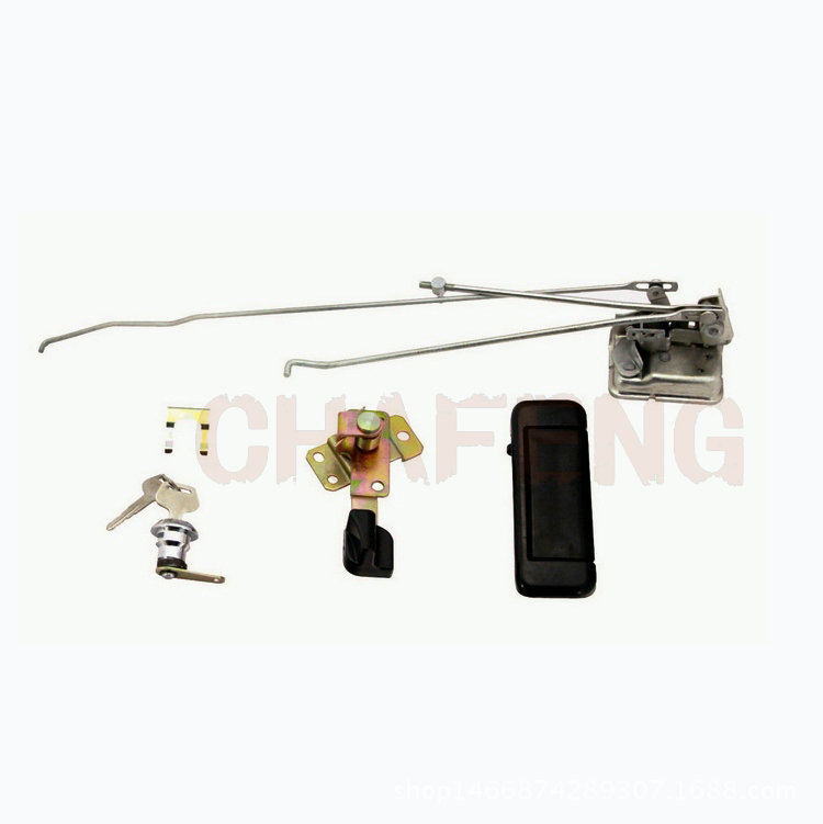 挖掘机配件适用小松PC120-7/200-7/300-7/360-7驾驶室门锁总成