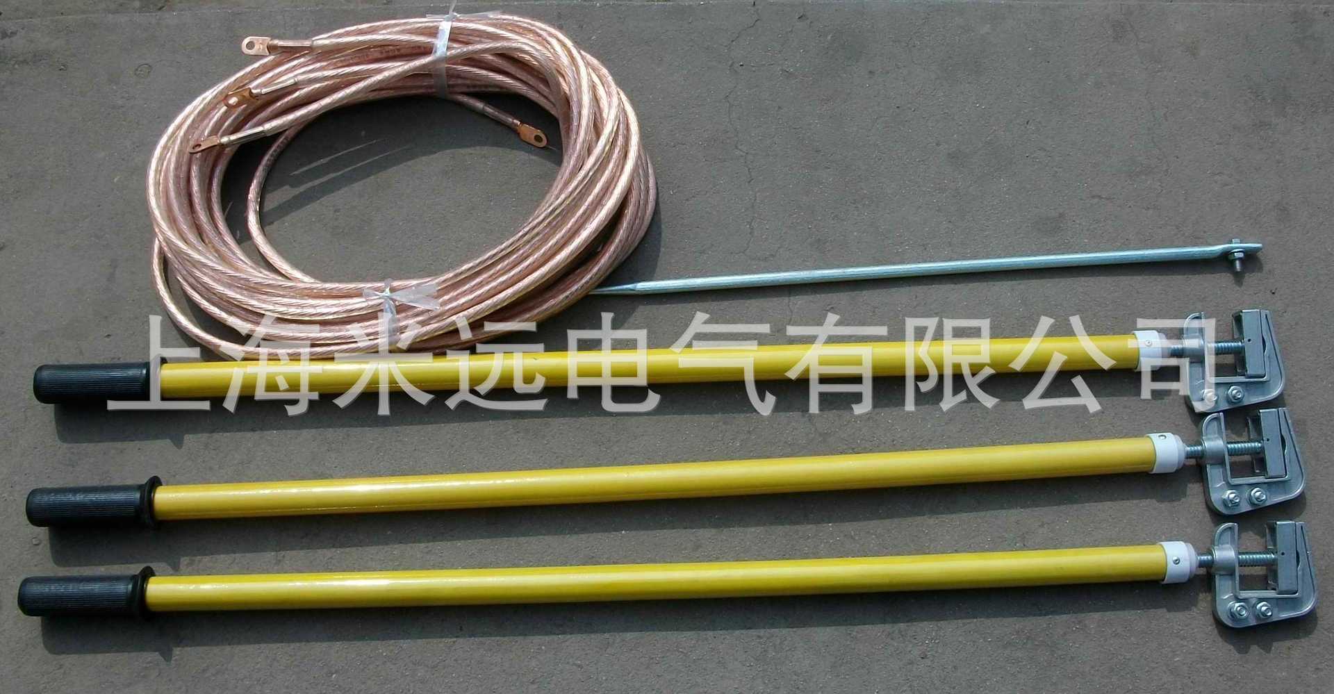 XJ-10KV短路接地线，圆口螺旋压紧式短路接地线，接地线