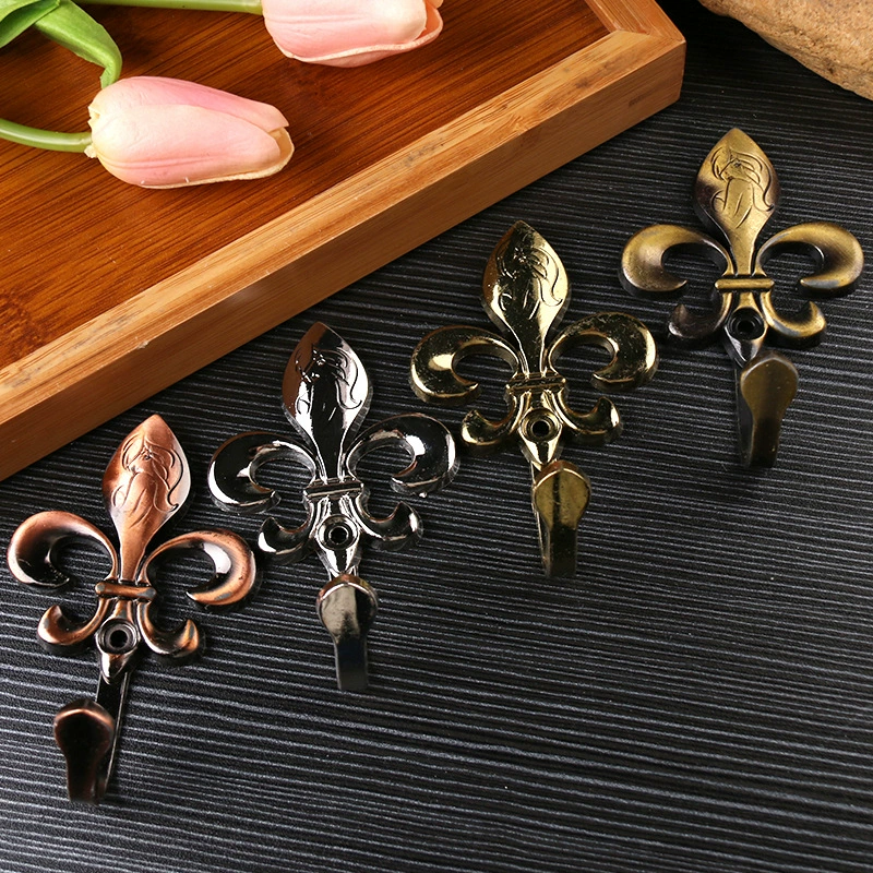 Фабрика прямой занавес аксессуары Европейский классический цинковый сплав цветок сливы занавес крюк стены крюк оптом и в розницу