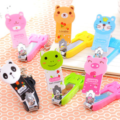 Household Pedicure Nail Clipper with Individual Packaging Portable Nail Nipper Beauty Nail Tool Hook Cartoon Nail Cutter