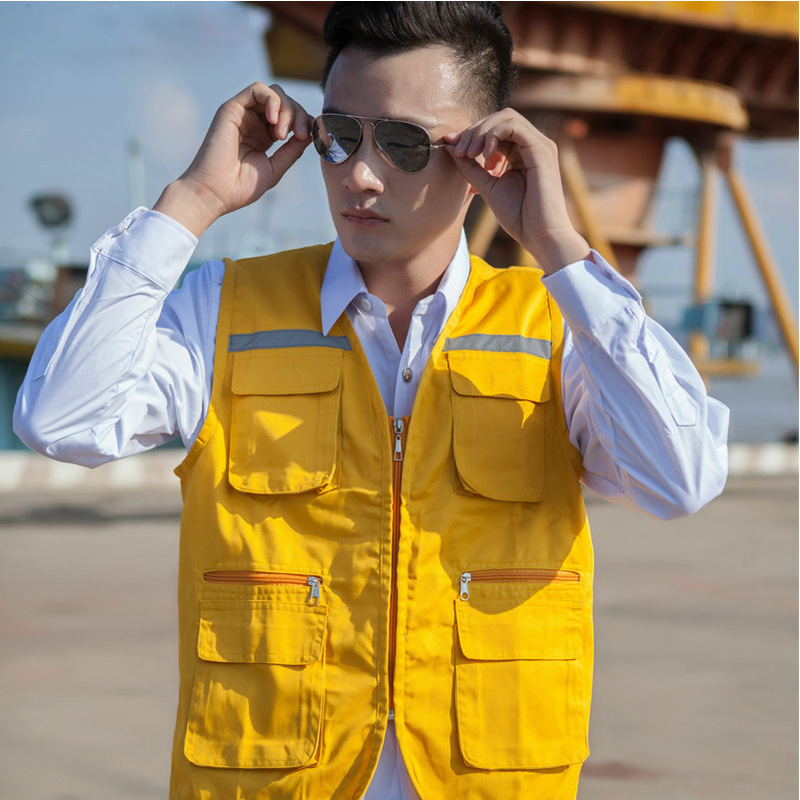 Junmeida Outdoor Activities Fishing Volunteer Photographer Work Clothes Men's Vest Work Clothes Formulation Junmeida Outdoor Activities Fishing Volunteer Photographer Work Clothes Men's Vest Work Clothes Formulation
