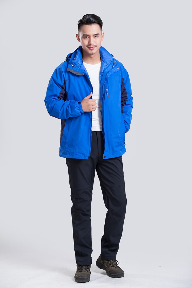 三合一冲锋衣登山服滑雪服