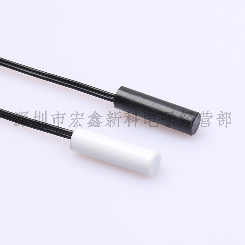 厂家供应 环形封装 ABS塑料外壳7*25MM圆柱体 50K3950 温度传感器