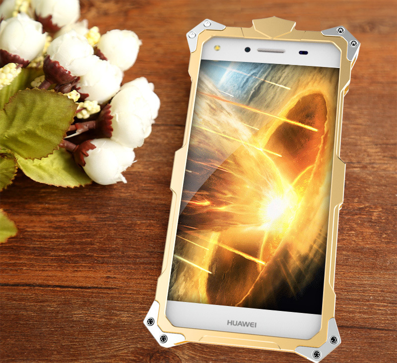 SIMON THOR Aviation Aluminum Alloy Shockproof Armor Metal Case Cover for Huawei P9 Plus & Huawe P9 & Huawei P9 Lite