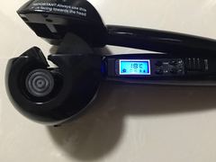液晶全自動捲髮器 蝸牛LCD溫度顯示捲髮器 電動拳頭捲髮