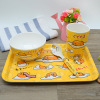 Children's cartoon tableware, set, 4 piece set, wholesale