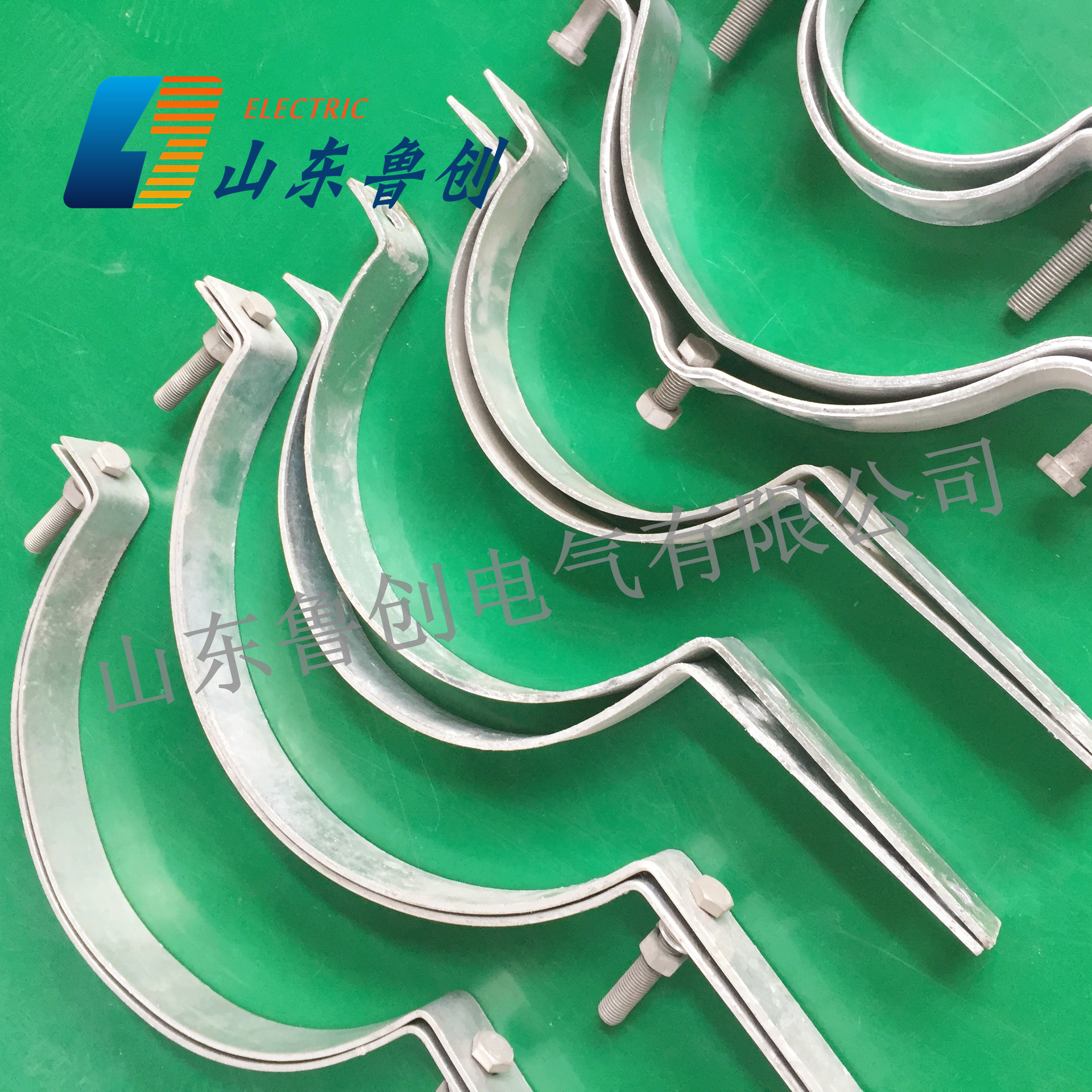 直销电力金具杆用抱箍国网正品，可根据您的需要加工定做