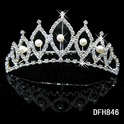 Supply the bride Combs Diamond Card issuance Rhinestone tiara Manufactor Produce Jewelry wholesale