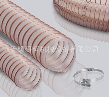 I进口重型耐磨镀铜钢丝软管/吸料管/抽料管/输料管/防静电管 