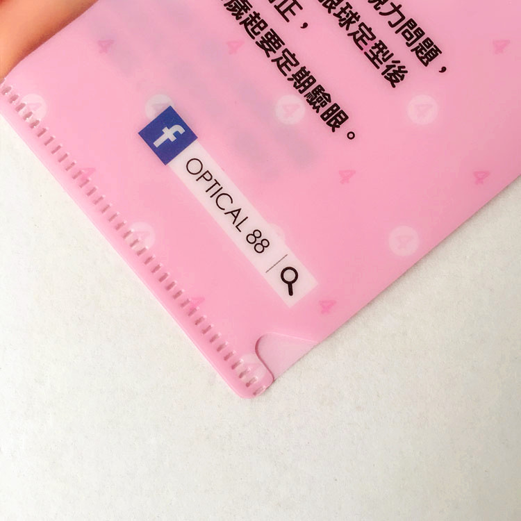 供应 A4L夹PP单片夹 PP单页夹塑料文件夹办公文具定做