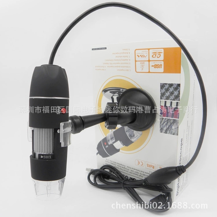 500x электронный микроскоп 1000x USB увеличительное стекло новый держатель на присоске производитель цифровых микроскопов оптом