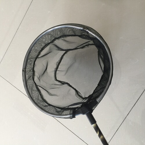 Aluminum alloy copy net foldable dense mesh copy net 1.5-2.1 meters telescopic color fishing net rod manufacturer