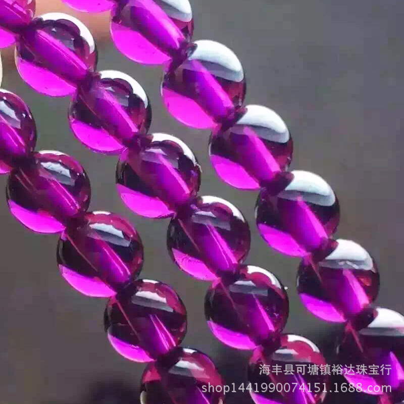 紫牙烏石榴石半成品15