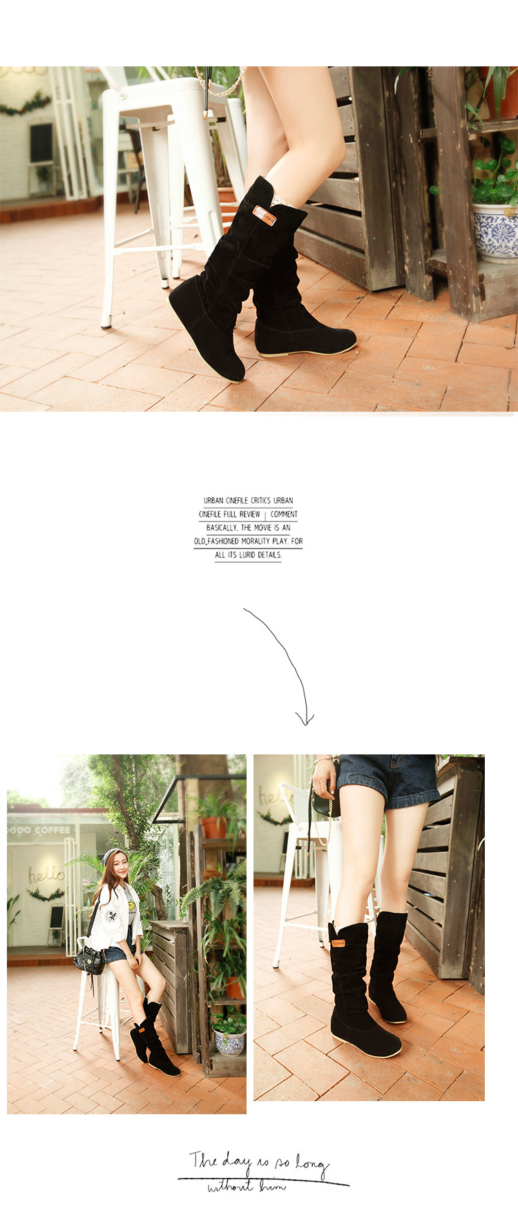 Bottes femme en Daim - Ref 3355122 Image 8