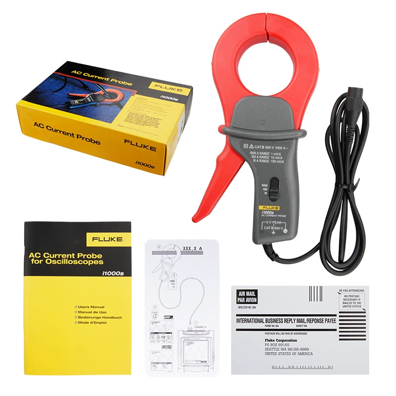 Оригинальный аксессуар FLUKE Большой датчик тока переменного тока I1000S
