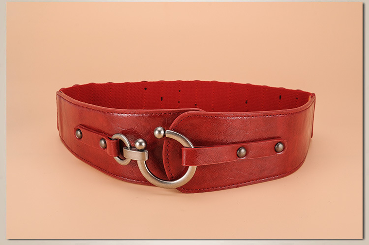 Dames riem breed elastisch veelzijdig tailleband modieus_voghion.com