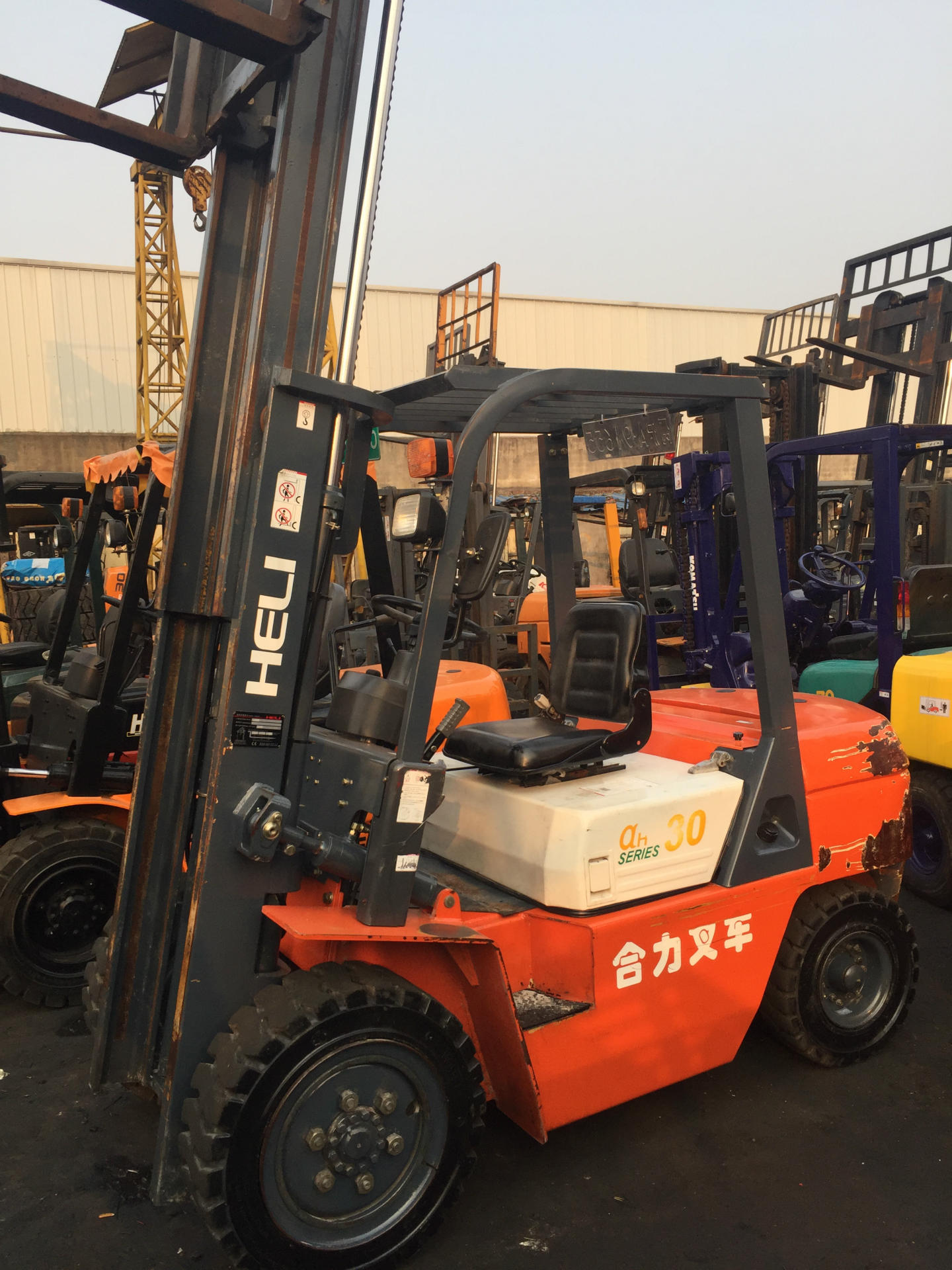 无锡二手叉车3吨转让杭州3吨内燃式叉车门架3米4米5米6米都有