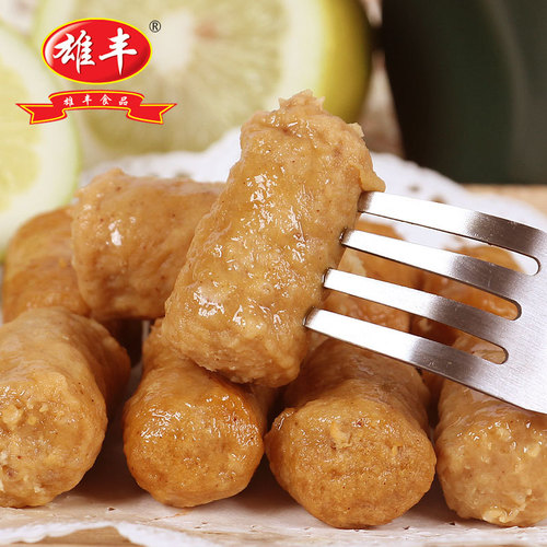 Xiong Feng Tian Bu La Fried Meat Products Hot Pot Spicy Noodles Ingredient Set Restaurant Family Food Wholesale Approximately 50 Pieces