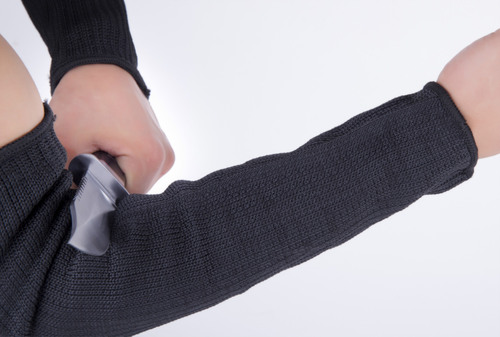 Anti-cut arm guard glass arm protection self-defense anti-cut anti-chopping arm guard outdoor level 5 wear-resistant steel wire sleeve guard