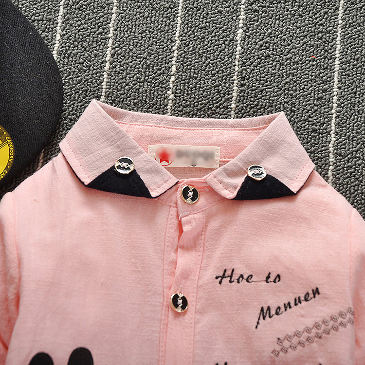 Chemise garcon à manche longue - Ref 2075820 Image 28