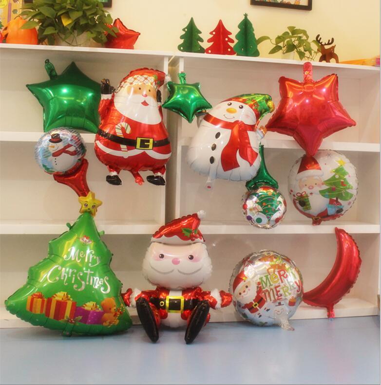 Christmas Santa Claus Aluminum Film Party Balloons 1 Piece display picture 2