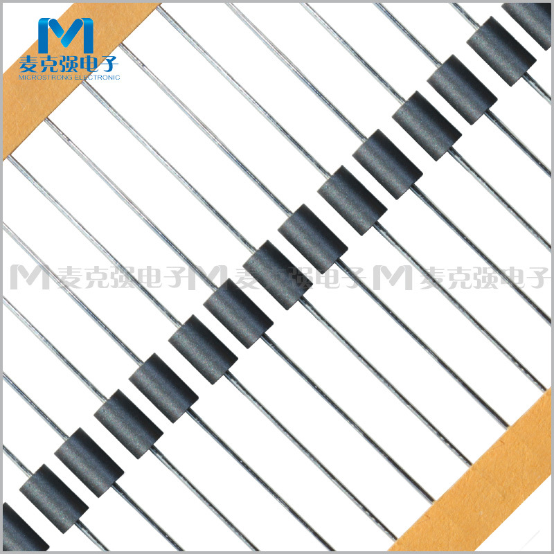 直插编带穿心磁珠RH3.5*6*0.8mm带针脚铁氧体穿线磁珠插件环保