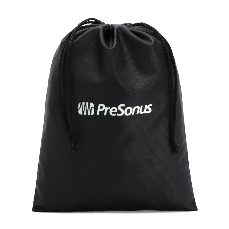 厂家定做黑色尼龙束口袋 抽绳袋 内衣分类袋 鞋子收纳袋 旅行袋